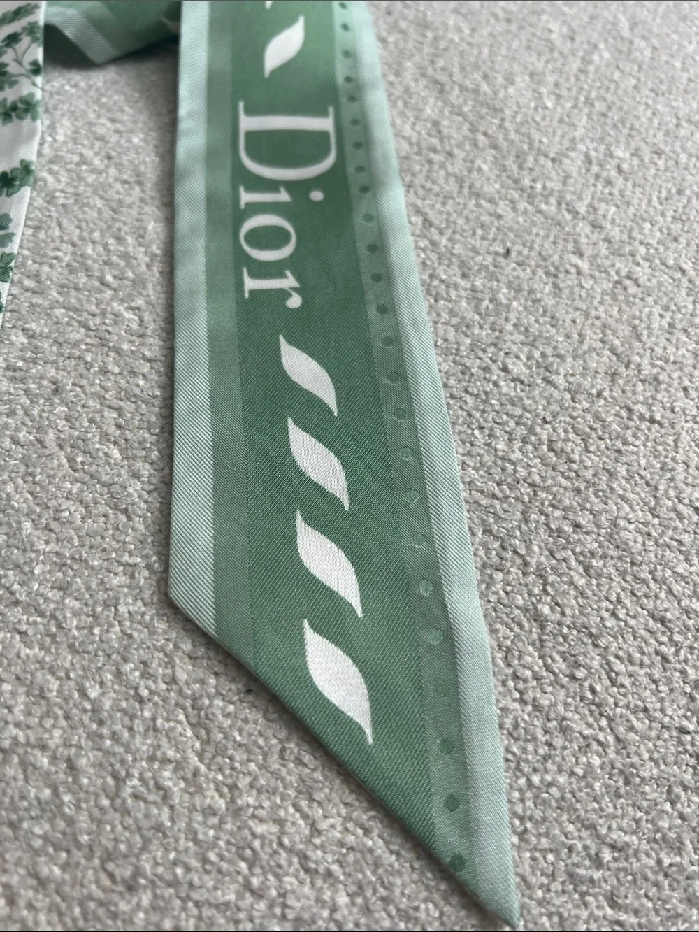 Dior Toile de Jouy Clover Mitzah Scarf 🍀